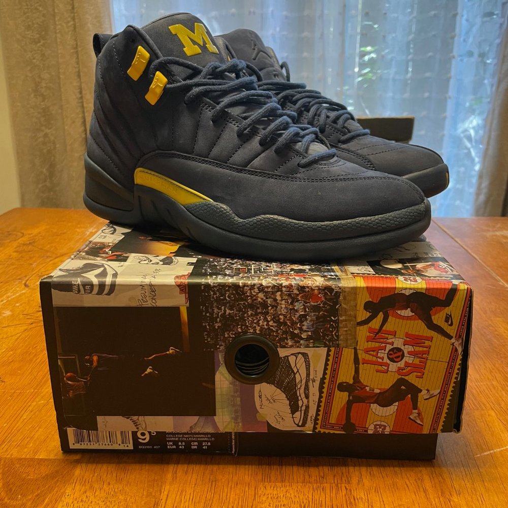 JORDAN 12 PE Michigan